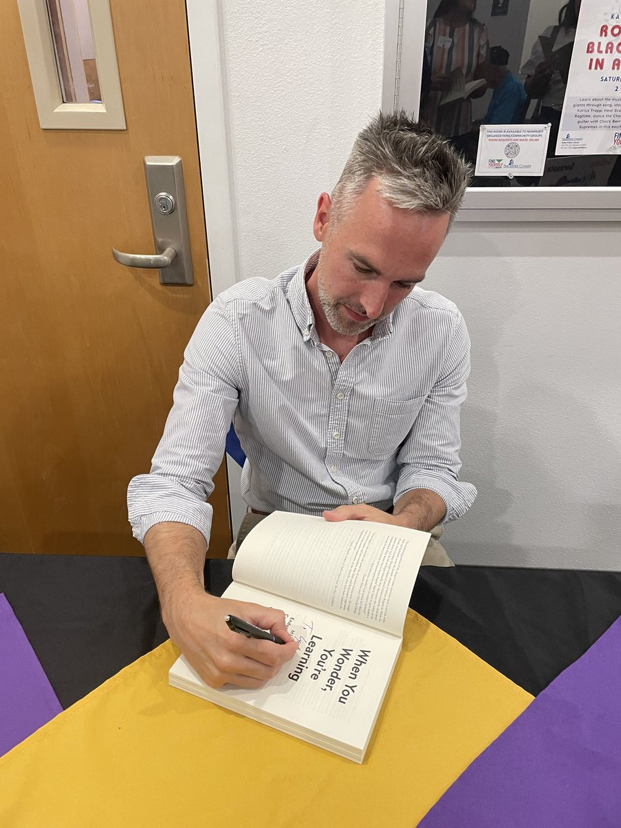 LSmithTPF's tweet photo. ✨When You Wonder You Learn ✨ Today we had our book circle kick off with @RyanRydzewski and @duda_beth all thanks to @ThePattersonFdn ! I cannot wait to dive into this book! 📖

#creative #curious #caringkids @SuncoastCGLR https://t.co/SNXULdBiYv