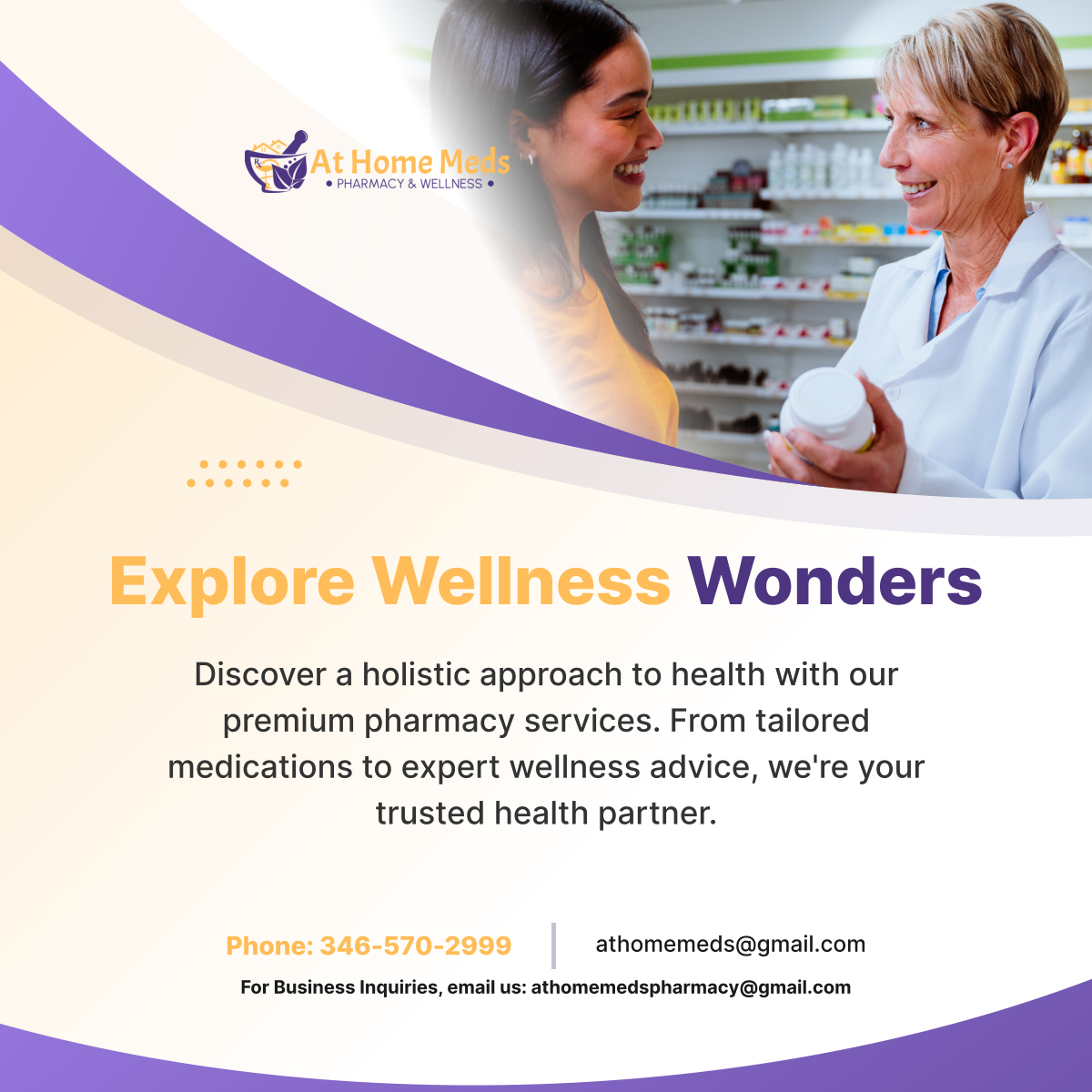 AtHomeMeds's tweet photo. Venture into our world of premium services, where every product is a promise of excellence. Click to unveil the wonders of wellness!

#stayshaped #shapewell #loveurbody #getshapely #PremiumServices https://t.co/C1luqiRXUx