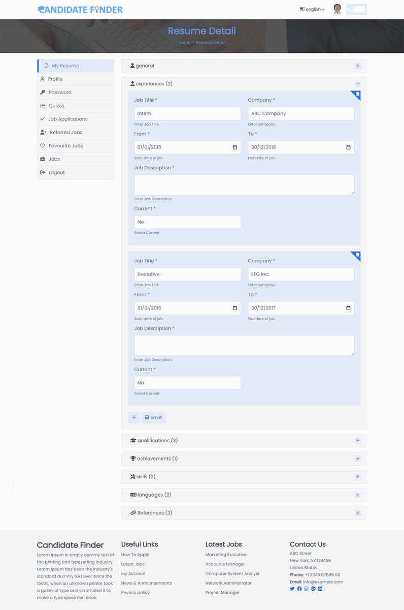 successbydesig7's tweet image. Manage the Recruitment Process: The third most important thing that we actually are able to do with Candidate Finder, is to manage our team.

Read more 👉 lttr.ai/AG5Kq

#RecruitmentManagementsystem #ApplicationTracking #RecruitmentProcess #CandidateFinder