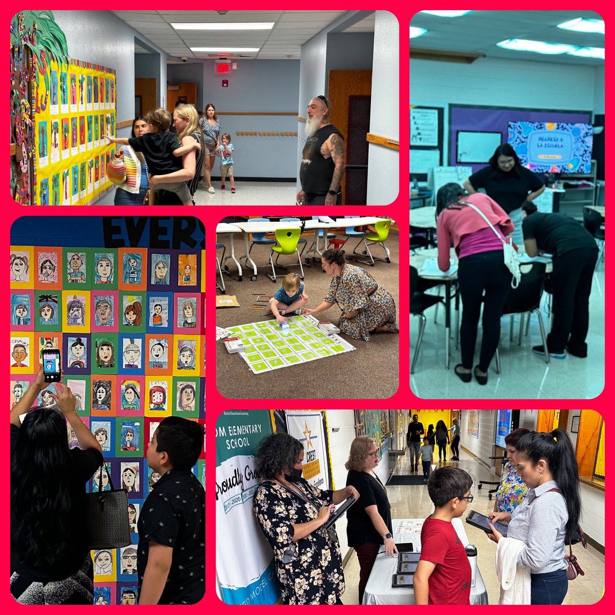 Thank you to our Families, Students, and Staff for making our Back to School Night a success.          Gracias a nuestras familias, estudiantes y personal por hacer nuestra Noche de Regreso a la Escuela un éxito.