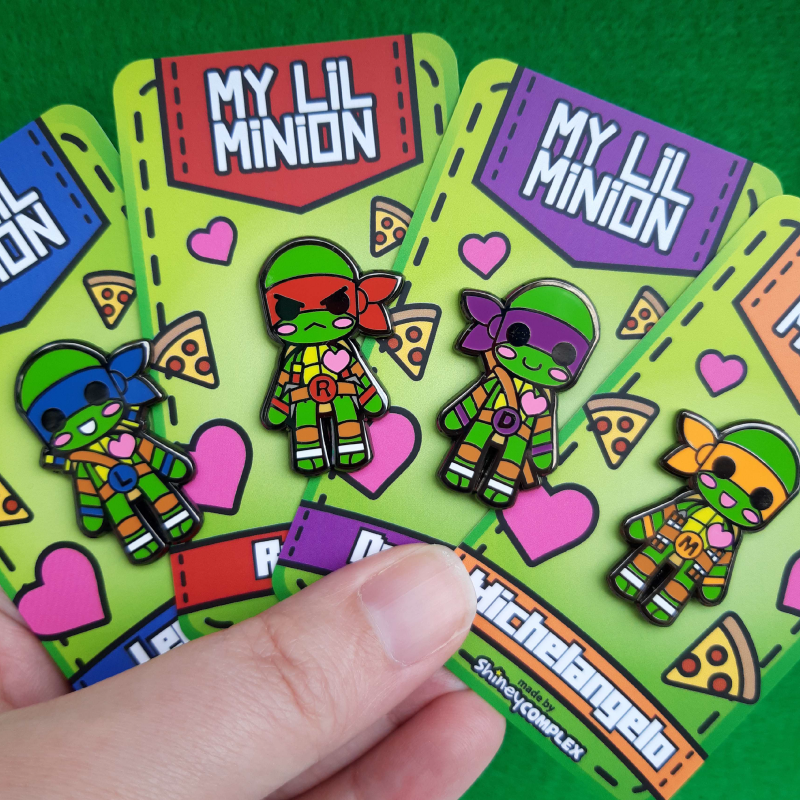 shineycomplex's tweet photo. Character pins from:
- Legend of Zelda Ocarina of Time (Link, Zelda, Ganondorf, Dark Link)
- Resident Evil (Chris, Jill, Leon, Claire)
- Sonic the Hedgehog (Sonic, Tails, Knuckles, Shadow)
- Teenage Mutant Ninja Turtles (Leonardo, Raphael, Donatello, Michelangelo) https://t.co/zkI5zSqRAP