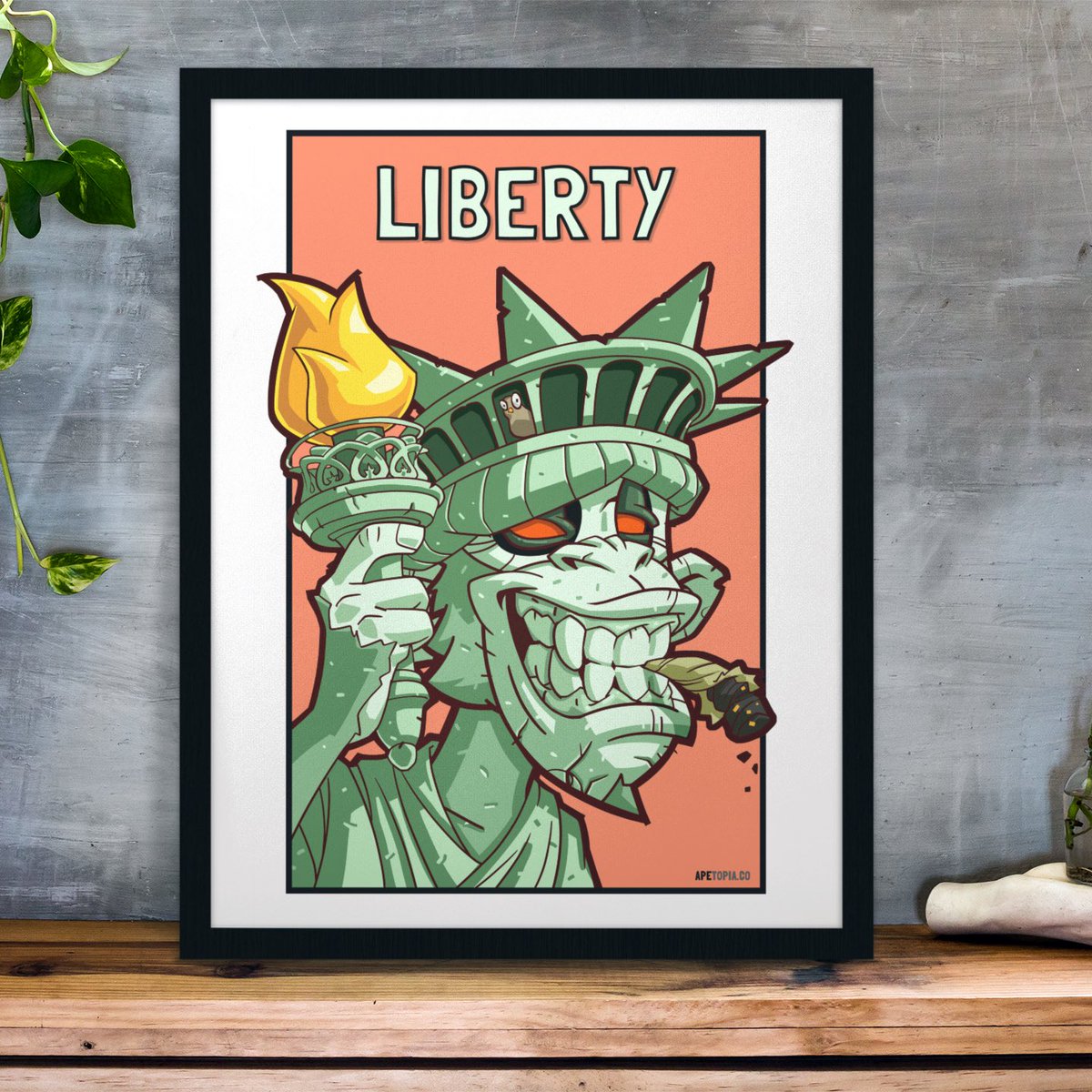 You buy from <a href="/ApetopiaCo/">Apetopia</a> and I buy from <a href="/AngryApesNFT/">Angry Apes Society</a> 🤝🏻