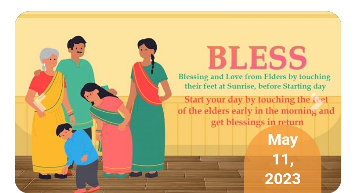 PinkiPi85104342's tweet photo. Bless is an inspiring initiative that promotes respect and tradition.This simple but meaningful gesture teaches young people important moral values our old traditions ,all with the guidance of Saint MSG insan.
#RightwaytostartDay https://t.co/WOsCaB2hR0