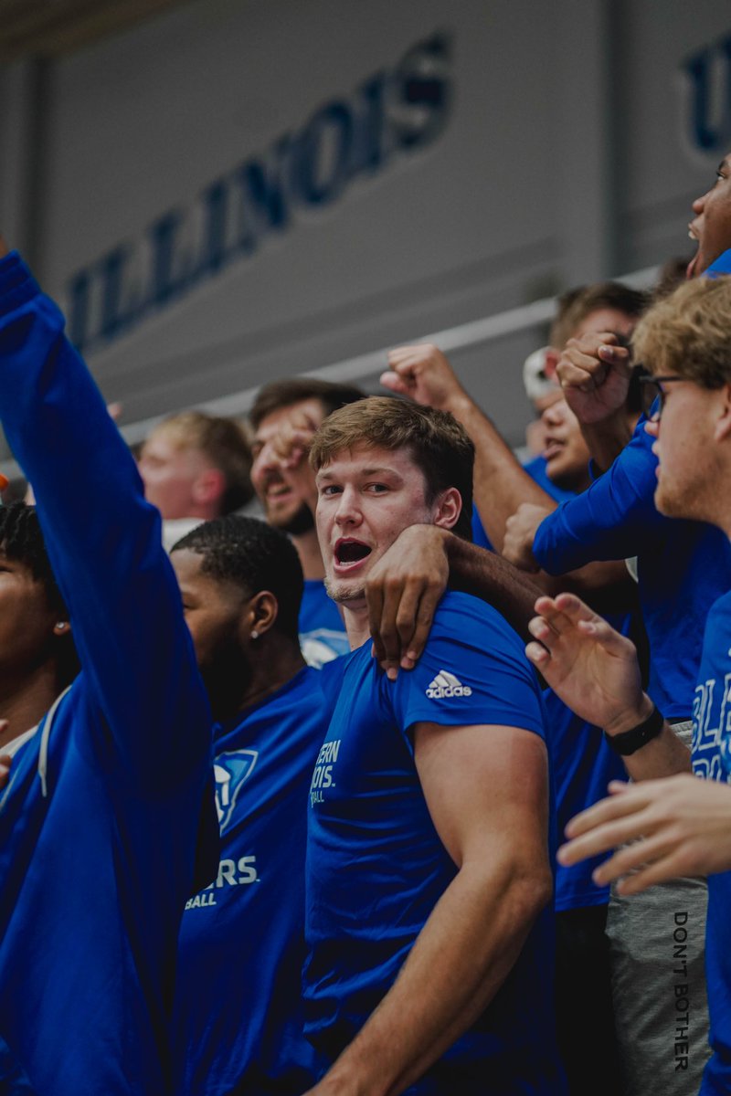 eiubasketball's tweet photo. Blue Outs Hit Different, Just Like @EIU_Volleyball 😮‍💨 https://t.co/uWodYA3UgP