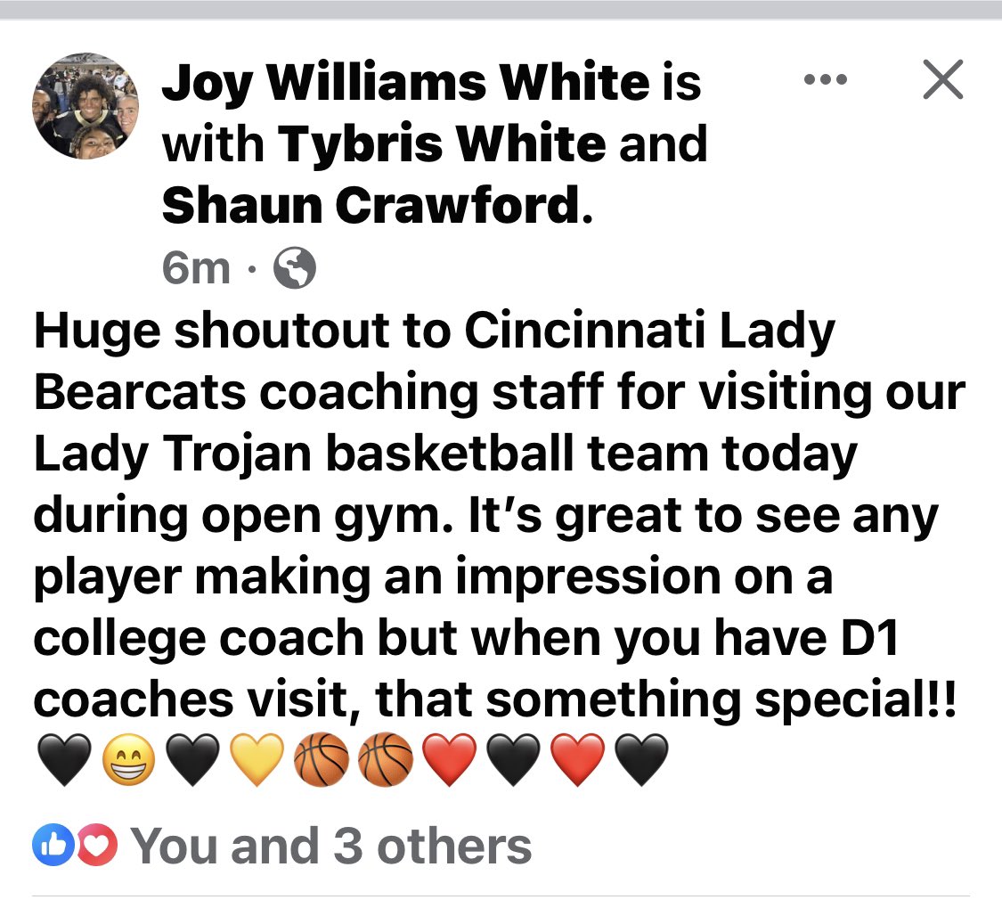 shaunc10's tweet photo. @CincyCoachAJ @CincyCoachTrina thanks for coming out ‼️ https://t.co/IIaam66Fe8