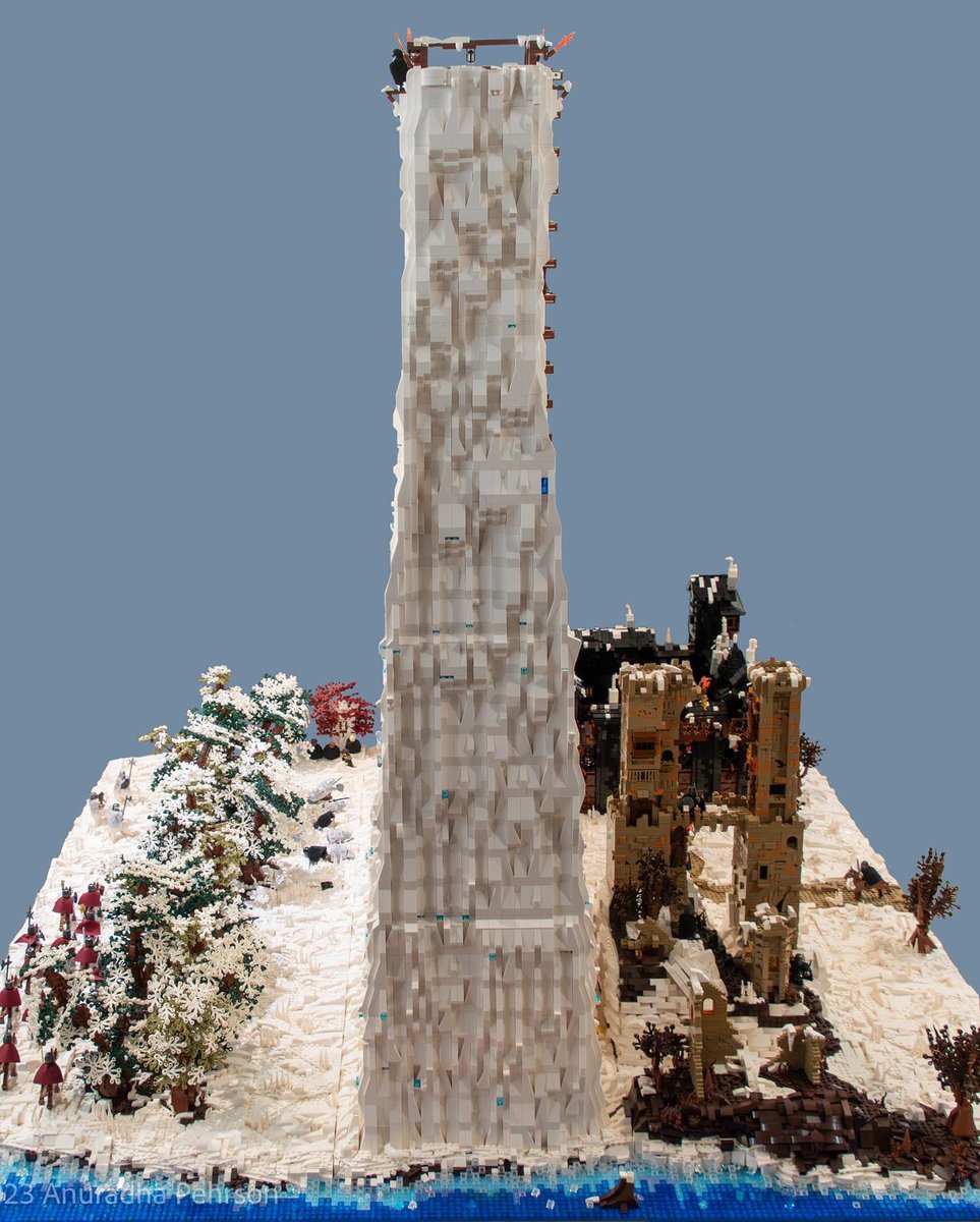 anucreates's tweet photo. A few photos of my build. The Wall from Game of Thrones built with approximately 200,000 pieces 
@LEGO_Group @GRRMspeaking @westerosorg @HBO @GameOfThrones #GameofThrones #jonsnow #mancerayder @KING5Seattle @seattletimes #nightswatch @KIRO7Seattle @komonews https://t.co/io1pBUR1Jo