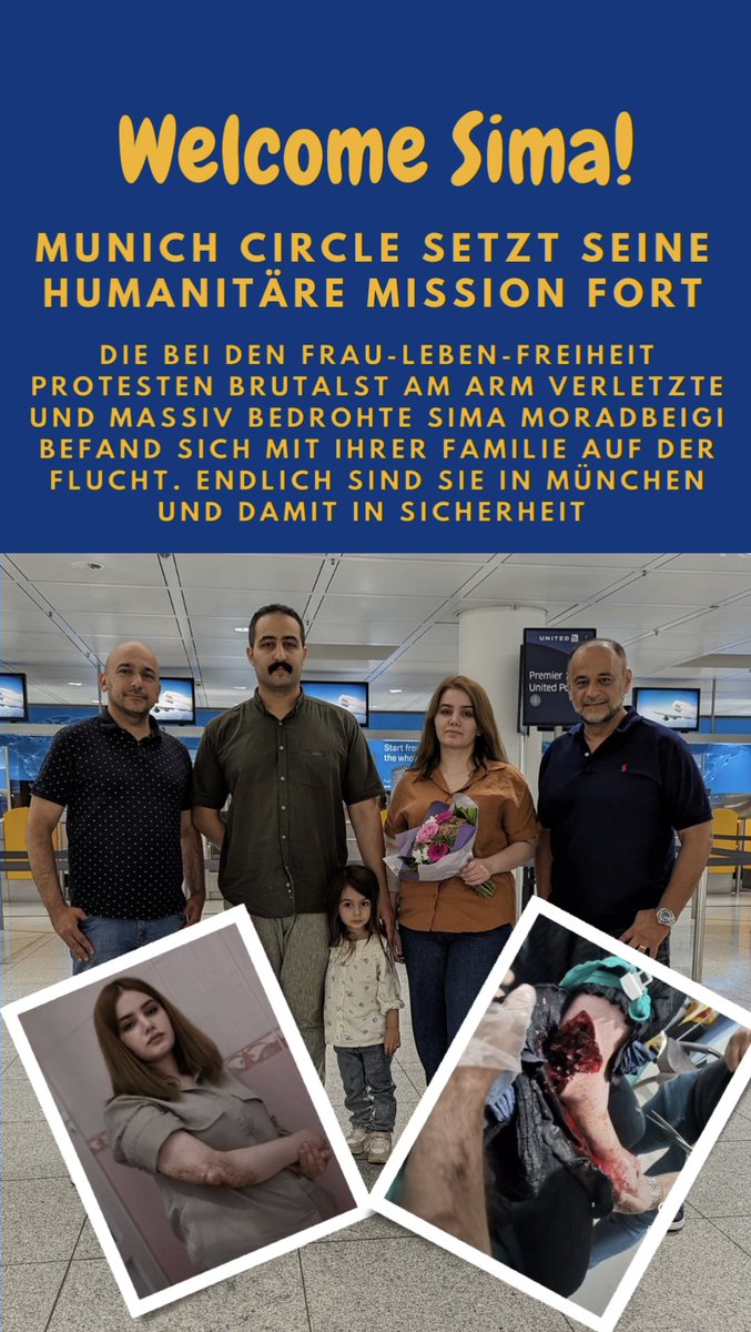 Sima Moradbeigi und ihre Familie sind endlich in Sicherheit <a href="/simamoradb51053/">Sima Moradbeigi</a>