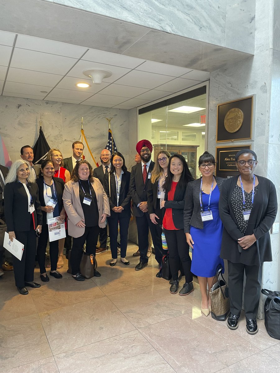 <a href="/UofCalifornia/">University of California</a> and <a href="/UofCAHealth/">University of California Health</a> researchers met today with <a href="/SenFeinstein/">Senator Dianne Feinstein</a>’s and <a href="/SenAlexPadilla/">Senator Alex Padilla</a>’s offices to share why we need to #RallyMedRes! We are so thankful to have senators who are great advocates! #UCinDC #FundNIH