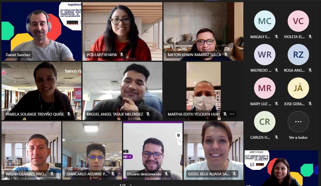 Gracias #Colectivo23 por la confianza para el primer Insposhot B2B con <a href="/RipleyenPeru/">RipleyPeru</a> para realizar la charla sobre #realidadVirtual. 

Gracias a Ripley y sus 150 participantes que se unieron para conocer más sobre el futuro de la tecnología XR.