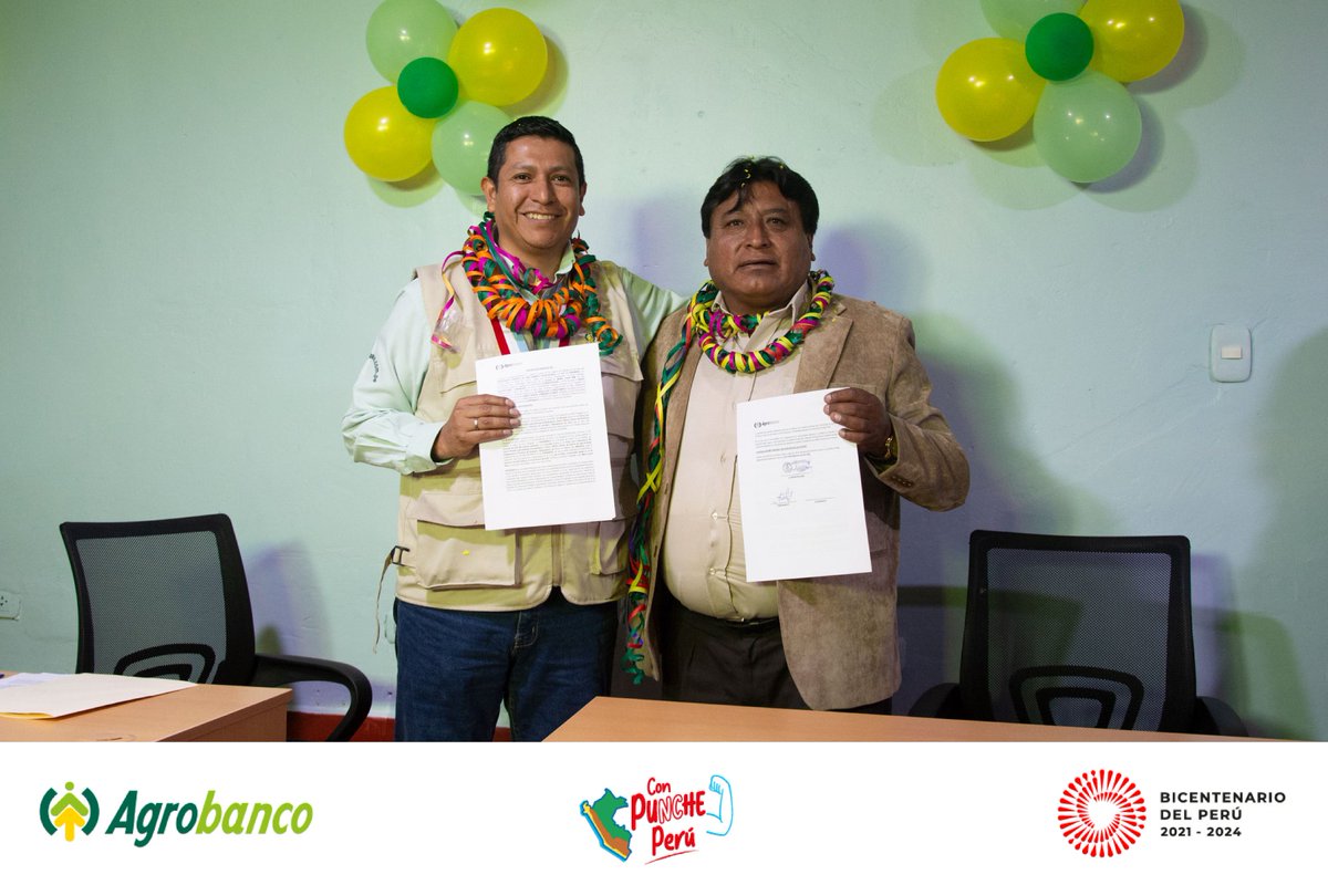 Agrobanco Perú tweet media
