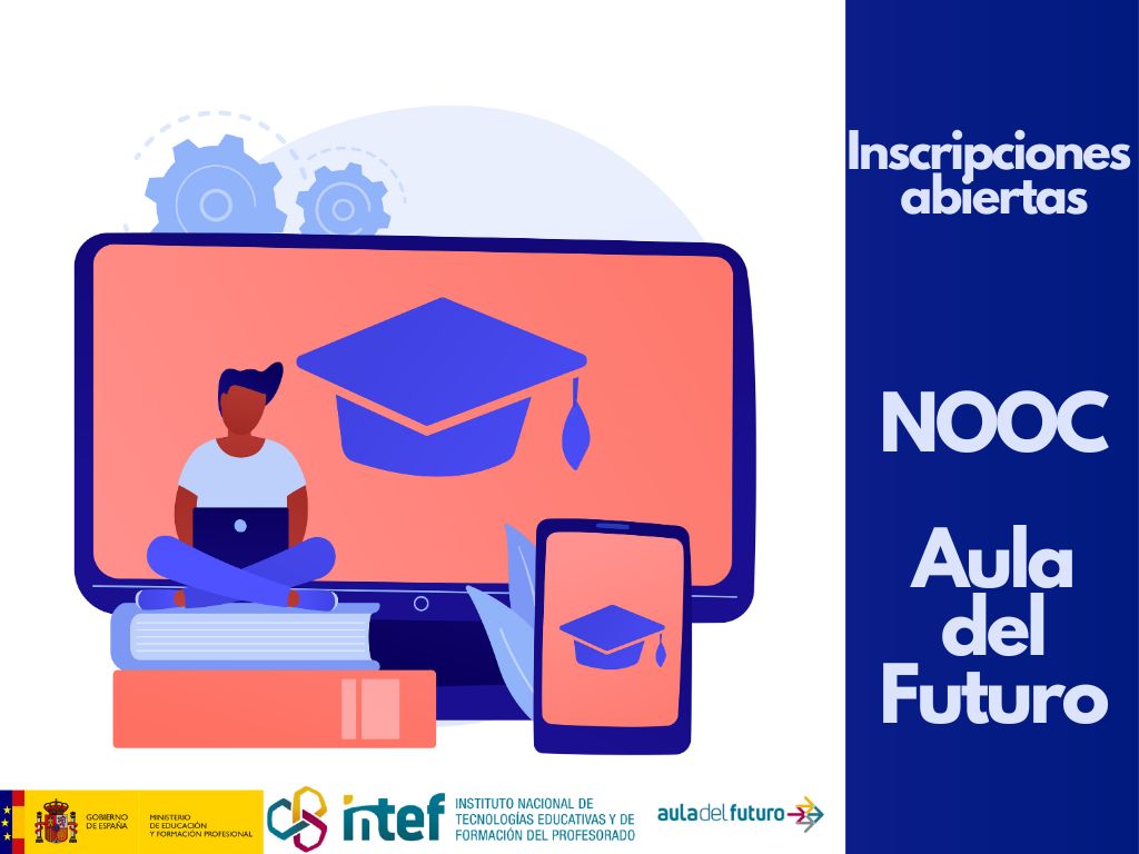 Ya te puedes inscribir en dos actividades para conocer el Aula del Futuro.
Entra y solicita tu inscripción en n9.cl/84vdp
Antes del 27 de septiembre. #AdF #AuladelFuturo
<a href="/educaINTEF/">Educación INTEF</a> <a href="/educaciongob/">Ministerio de Educación, FP y Deportes</a>