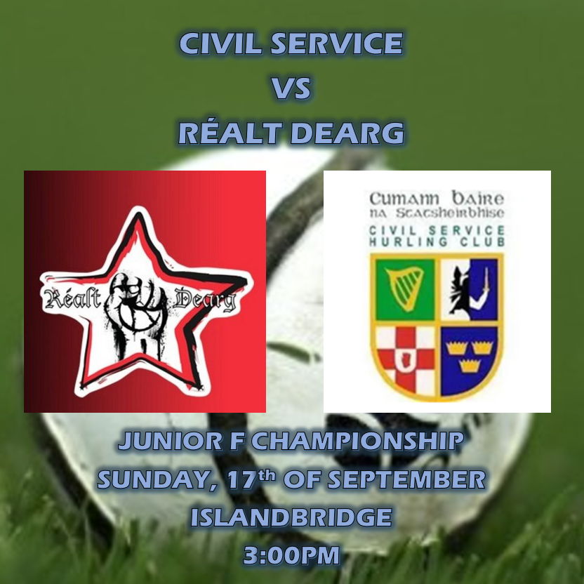 The Stars are out again in championship this Sunday as they are away to <a href="/CServicehurling/">Civil Service Hurling Club</a> in Islandbridge. Throw in is at 3:00 pm, please come out and support the lads! #RDAbú
