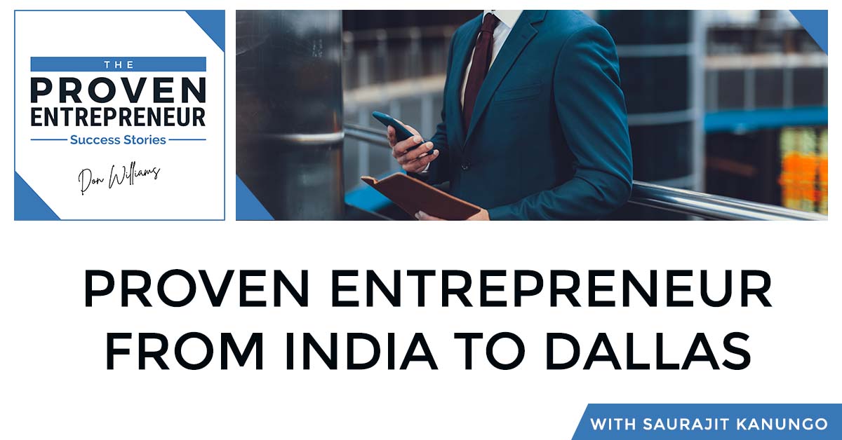 Checkout my #podcast the #provenentrepreneur show: S2:E25 | SAURAJIT KANUNGO – PROVEN ENTREPRENEUR FROM INDIA TO DALLAS bit.ly/3SCQpya @spnlocal @irambowman @dpistulka @CoachVirg #india #dallas #entrepenur