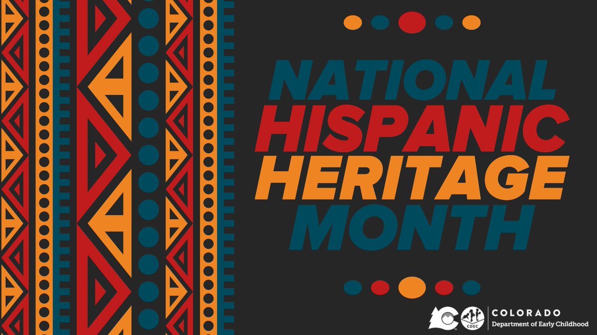 It’s National Hispanic Heritage Month! From September 15 to October 15 we celebrate the vast contributions that Hispanic Americans have made to society. Want to learn more? The Denver Public Library is highlighting books for all ages. See their offerings denverlibrary.org/HHM