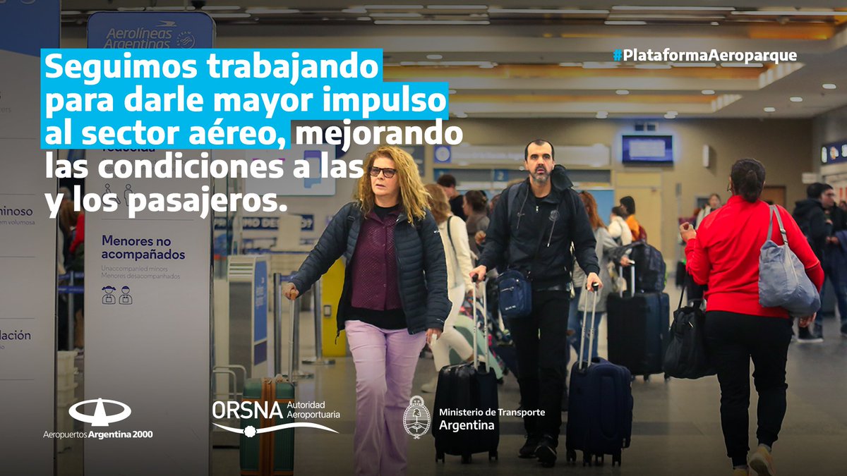 ✈️✅ ¡Más avances en Aeroparque!

El ministro <a href="/DiegoGiuliano/">Diego Giuliano</a> inauguró la nueva Plataforma Norte de Aeroparque, en un trabajo junto a @aa2000oficial y <a href="/ORSNAoficial/">ORSNA</a>, que permitirá potenciar las operaciones de aviones de mayor porte y mejorar la logística. 
#PlataformaAeroparque
