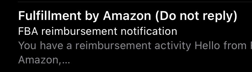 ClumpyProFBA's tweet image. this is probably the second best email you can receive from amazon