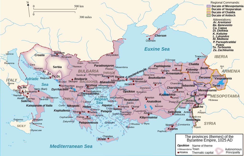 Varangian_Tagma's tweet image. At 1.675 million km2 the Byzantine Empire of 1025 AD was larger than:

The Holy Roman Empire
The Carolingian Empire
The Mauryan Empire
The Assyrian Empire
The Austro-Hungarian Empire
The Hunnic Empire

All at their height.