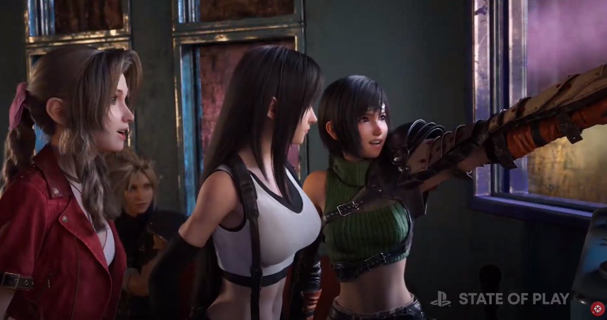 tigagame3's tweet image. FF7Rebirth 29 Feb 2024, 2 disc
#ff7 #rebirth #2disc #aerith #tifa #yuffie