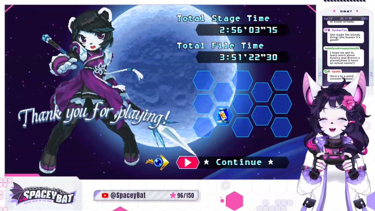 I beat Freedom Planet 2 in one sitting! One year later, it's such a wonderful feeling to enjoy this game casually as a player. My heart goes out to my whole GalaxyTrail family, we really did it 🤍💗💜