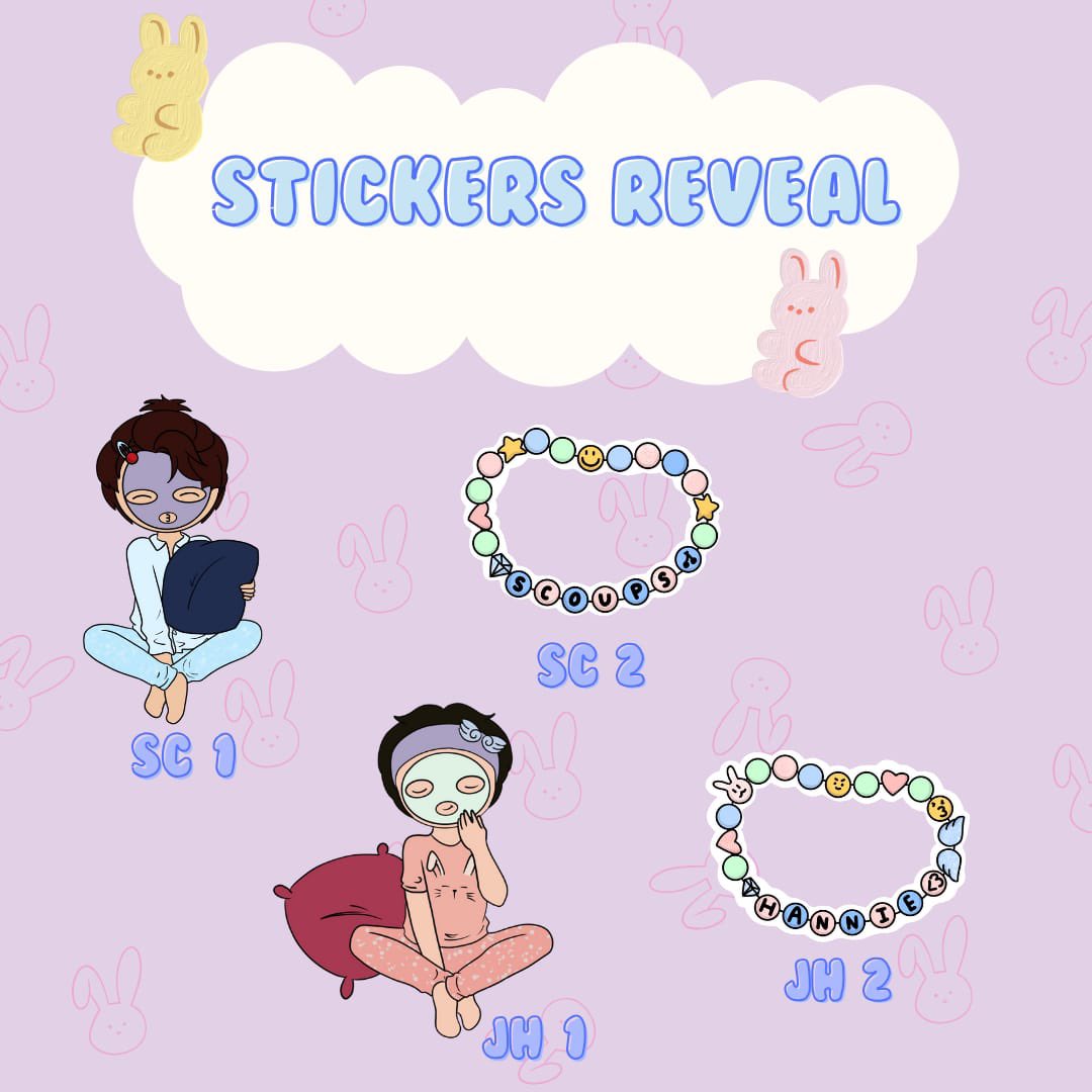 We have so much fun planned for the event! How do you all like these stickers designed by some of our admins? 

The preorder form is now up so do place your order soon! Prices will be slightly cheaper for preorder packages!

#northeastcarats #seventeen #cupsleeveevent #kpopevent