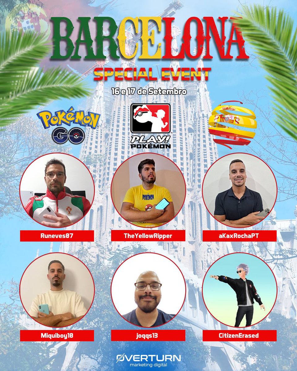 Esta é a armada portuguesa que vai competir este fim de semana em Barcelona, no primeiro regional da época na Europa

Muito boa sorte a todos e divirtam-se
🇵🇹🇵🇹🇵🇹🇵🇹🇵🇹