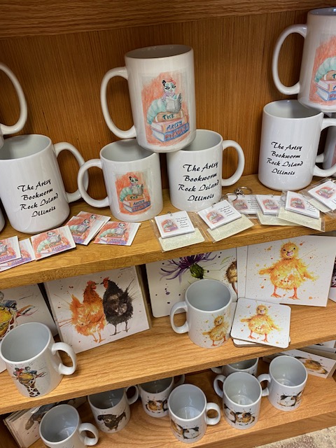 bookwormqc's tweet photo. Why should you shop at The Artsy Bookworm? To support local, of course, but also because we're the ONLY bookstore in the QCs that has specific sections for Black and Native American, LGBTQIA+, and Neuro-Diverse history, literature and culture. Of course we also have great gifts! https://t.co/OJVww49qZD