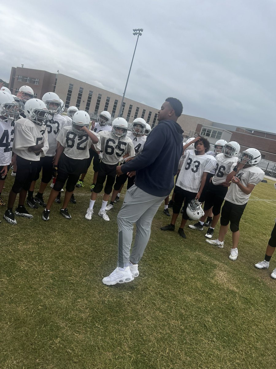 The Colony Cougar, Richard McCullough

Thank you for inspiring the next generation of middle school football stars! Your visit today meant the world to our young athletes. 

<a href="/coach_love2020/">CoachLove M.Ed.</a> <a href="/DC_COACH_ADKING/">Anthony King</a> 
<a href="/Bgrady21/">Coach Grady</a> <a href="/CoachCalebHunt/">Caleb Hunt</a> <a href="/TheColonyHS/">The Colony HS</a> <a href="/TCougarfootball/">TCHS Cougar Football</a>