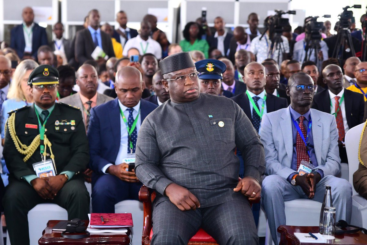 Samuder53291026's tweet image. Kegiatan Presiden Sierra Leone  #PresidentBio   dalam gambar.
#TimKabba 
@Alphakanu7