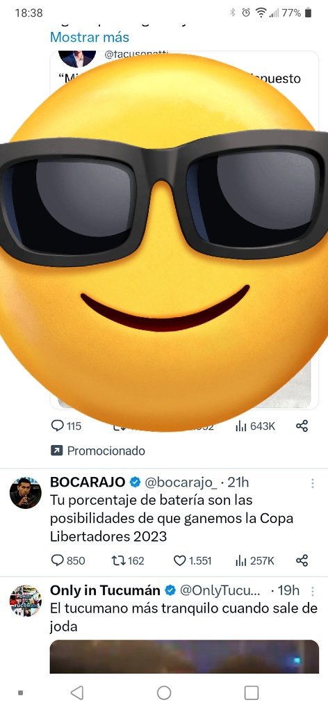 Angel12Can's tweet photo. @bocarajo_ Perdon por el emoji gigante pero fue en el mismo instante q lo lei y queria tapar lo anterior https://t.co/6lJVV3pYyL