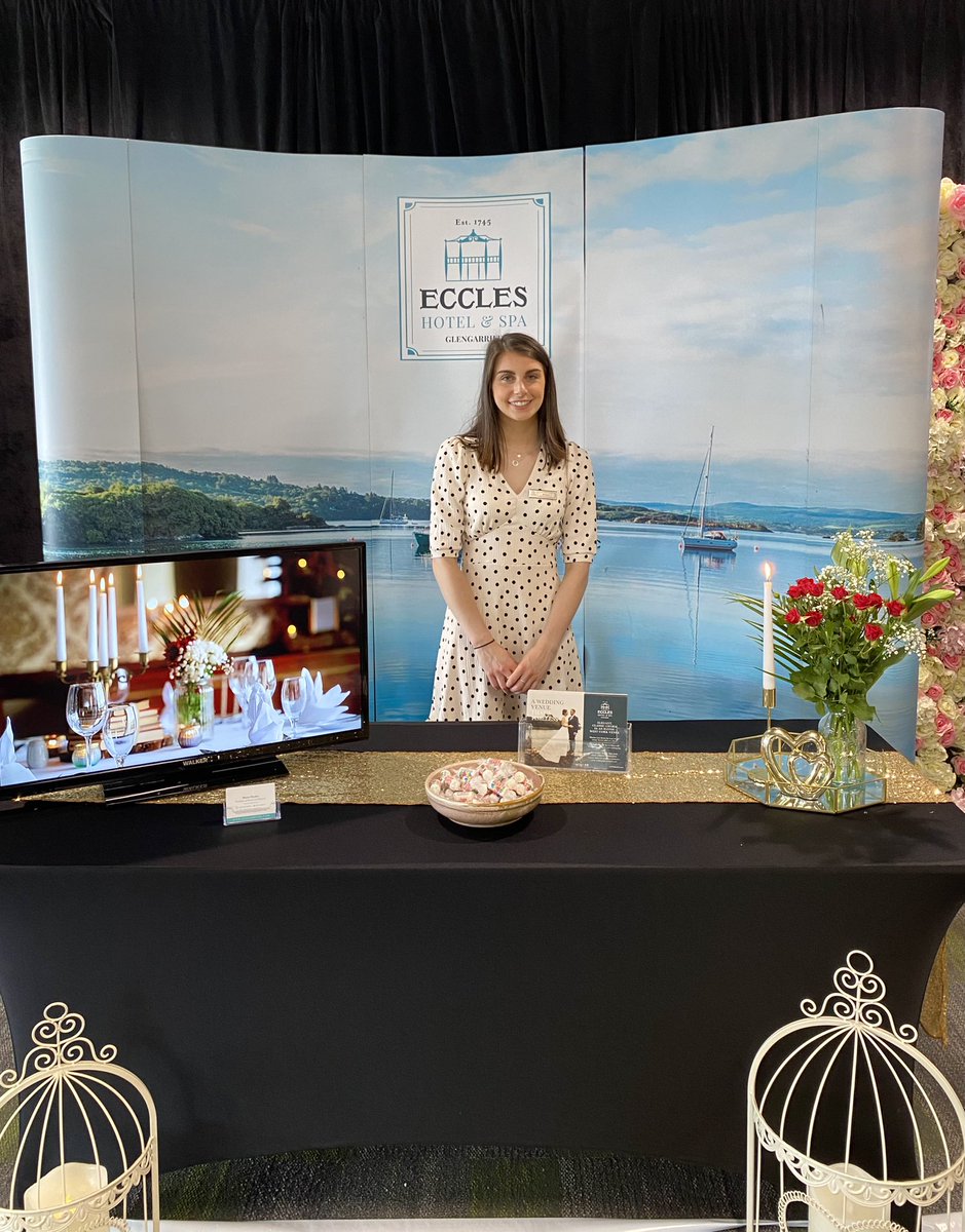 Eccles_Hotel's tweet photo. We were delighted to exhibit at #Wedfest in @PaircUiCha0imh!
It was so lovely to meet everyone, both couples and suppliers 🙌🏻
#WeddingShowcase #EcclesHotelAndSpa #WeddingsAtEccles https://t.co/A568fX3Xnm
