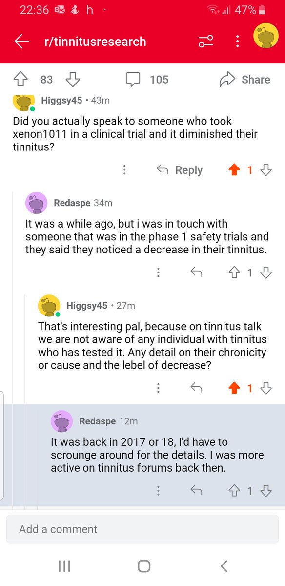 Higgsy (@higgsy74) on Twitter photo 1 case study of a trial drug reducing tinnitus. <a href="/XenonPharma/">Xenon Pharma</a> <a href="/Brai3nClinic/">Brai3n Clinic - inspired by science</a> <a href="/biohaven/">Biohaven</a> <a href="/Tinnitus_USA/">American Tinnitus Association</a> <a href="/Tinnitus_Sci/">Tinnitus Science</a> #tinnitus <a href="/HyperacusisC/">Hyperacusis Central</a> 1 case study of a trial drug reducing tinnitus. <a href="/XenonPharma/">Xenon Pharma</a> <a href="/Brai3nClinic/">Brai3n Clinic - inspired by science</a> <a href="/biohaven/">Biohaven</a> <a href="/Tinnitus_USA/">American Tinnitus Association</a> <a href="/Tinnitus_Sci/">Tinnitus Science</a> #tinnitus <a href="/HyperacusisC/">Hyperacusis Central</a>