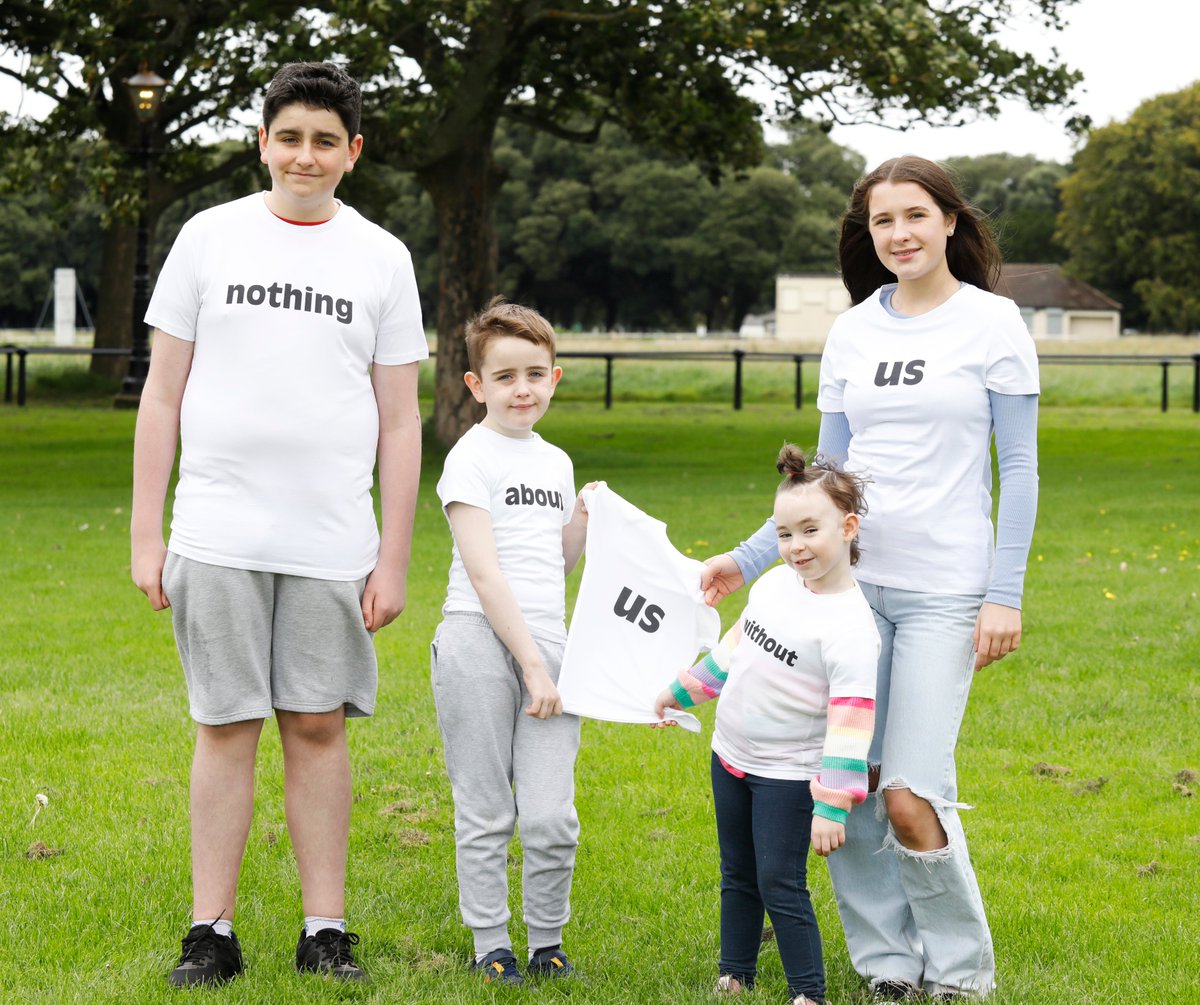 Nothing About Us Without Us - the ethos behind and reason for our CAYAS conference with <a href="/CanTeen_Ireland/">CanTeen Ireland</a> which is about to kick off! 

Thanks to our sponsors @childrenshealthirl @irishcancersociety <a href="/hseNCCP/">NCCP</a>

Special thanks to survivors Cillian, Michael, Marlie and Dearbhla!