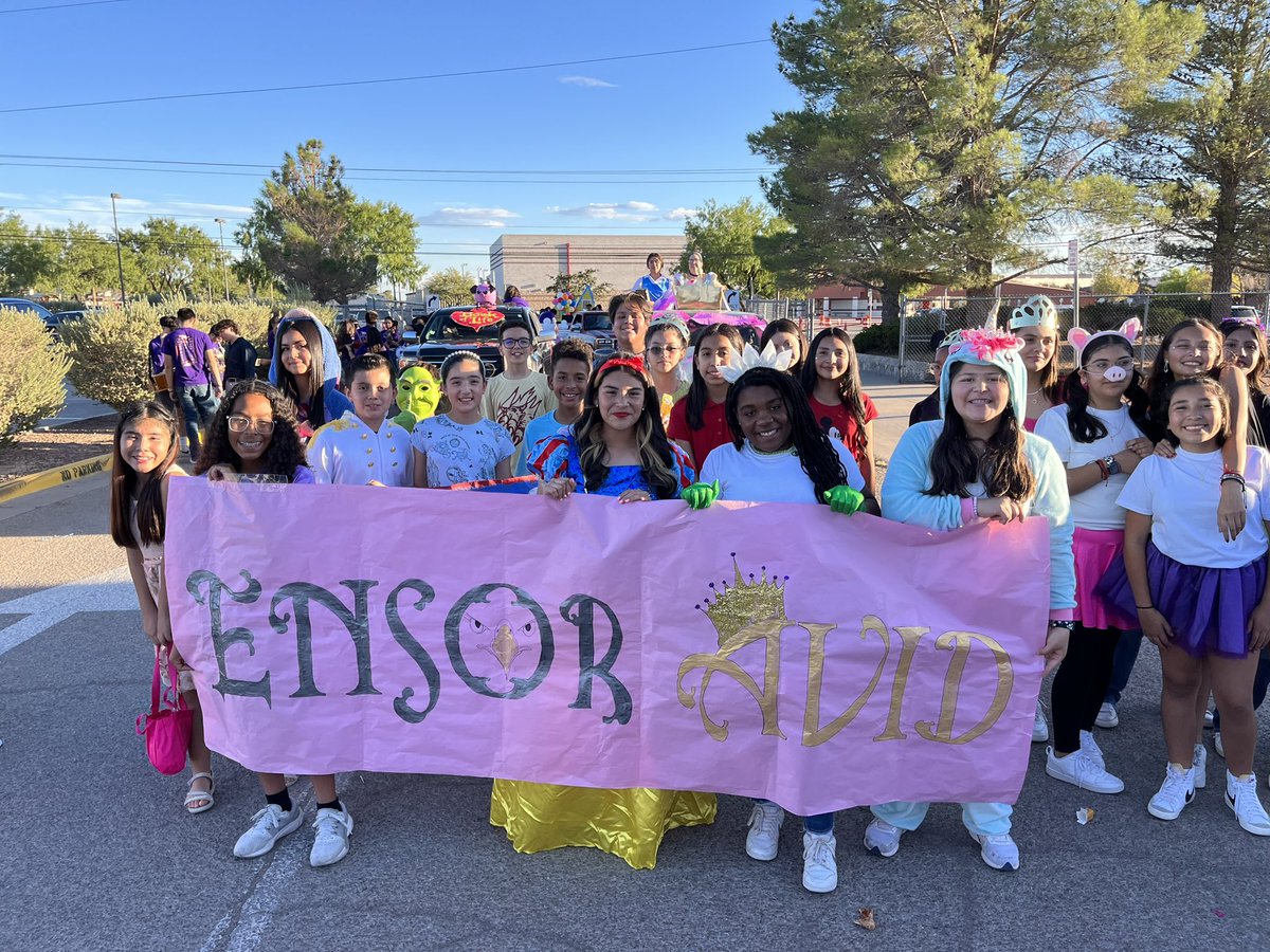 Lauren Perez (@lperez_ems) on Twitter photo Once upon a time, Ensor 7th RLA joined the #AVID kingdom to walk the Eastlake HOCO parade. <a href="/MLedesma_EMS/">Mayra Ledesma</a> #weareensor Once upon a time, Ensor 7th RLA joined the #AVID kingdom to walk the Eastlake HOCO parade. <a href="/MLedesma_EMS/">Mayra Ledesma</a> #weareensor