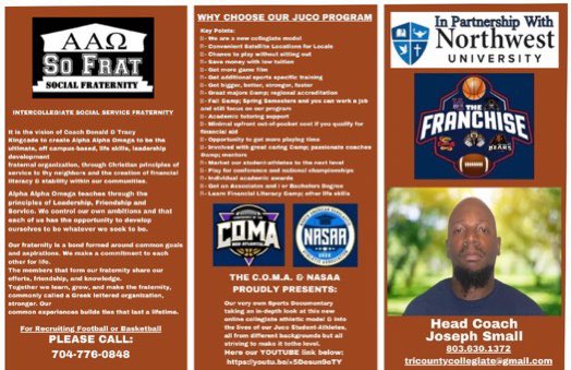 After a great conversation with <a href="/TriCountyNWU3/">Joseph Small</a> I am blessed🙏🏻 to receive my first official offer from tri-county collegiate bears!! #AG2G
<a href="/HallTechSports1/">Hall-Tech Sports</a> <a href="/DownSouthFb1/">Down South</a> @Recruits_AL <a href="/AEexpo/">AVN Expo</a>