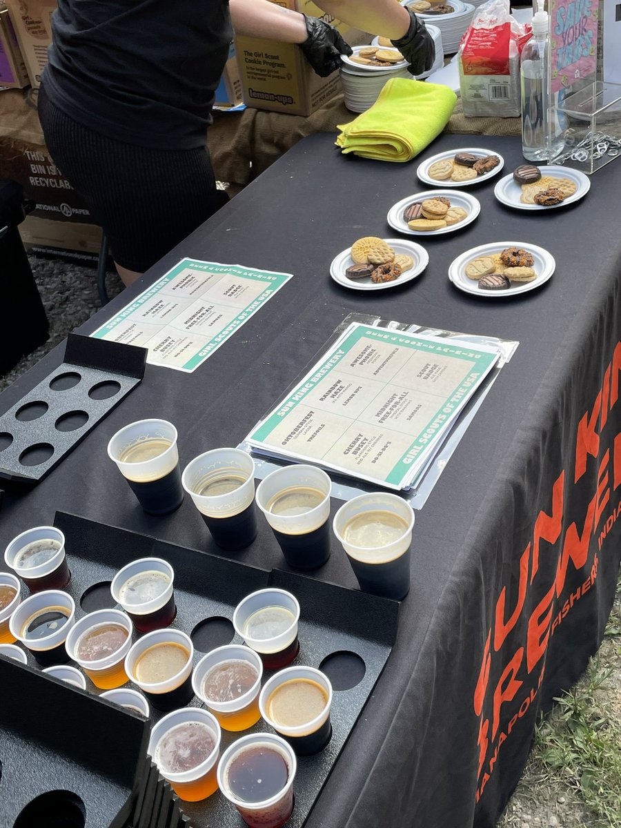 Girl Scouts of Central Indiana (@girlscoutsin) on Twitter photo Check out these incredible beer and Girl Scout Cookie pairings. Donāt miss your chance to taste test the Scout Badge Beer made with Girl Scout Samoas! Thank you so much <a href="/SunKingBrewing/">Sun King Brewery</a>. Check out these incredible beer and Girl Scout Cookie pairings. Donāt miss your chance to taste test the Scout Badge Beer made with Girl Scout Samoas! Thank you so much <a href="/SunKingBrewing/">Sun King Brewery</a>.