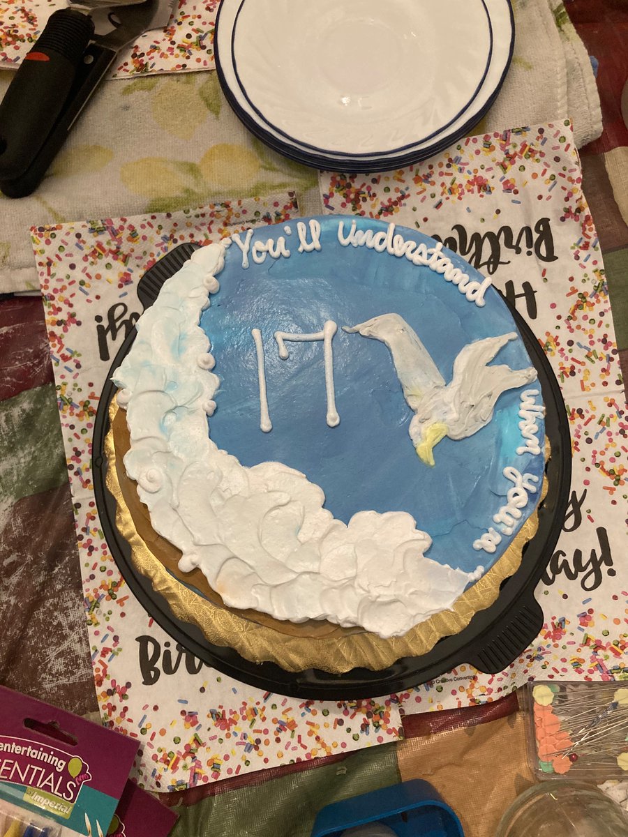 8BitVictorian's tweet image. i had a lovejoy themed birthday cake :DDD