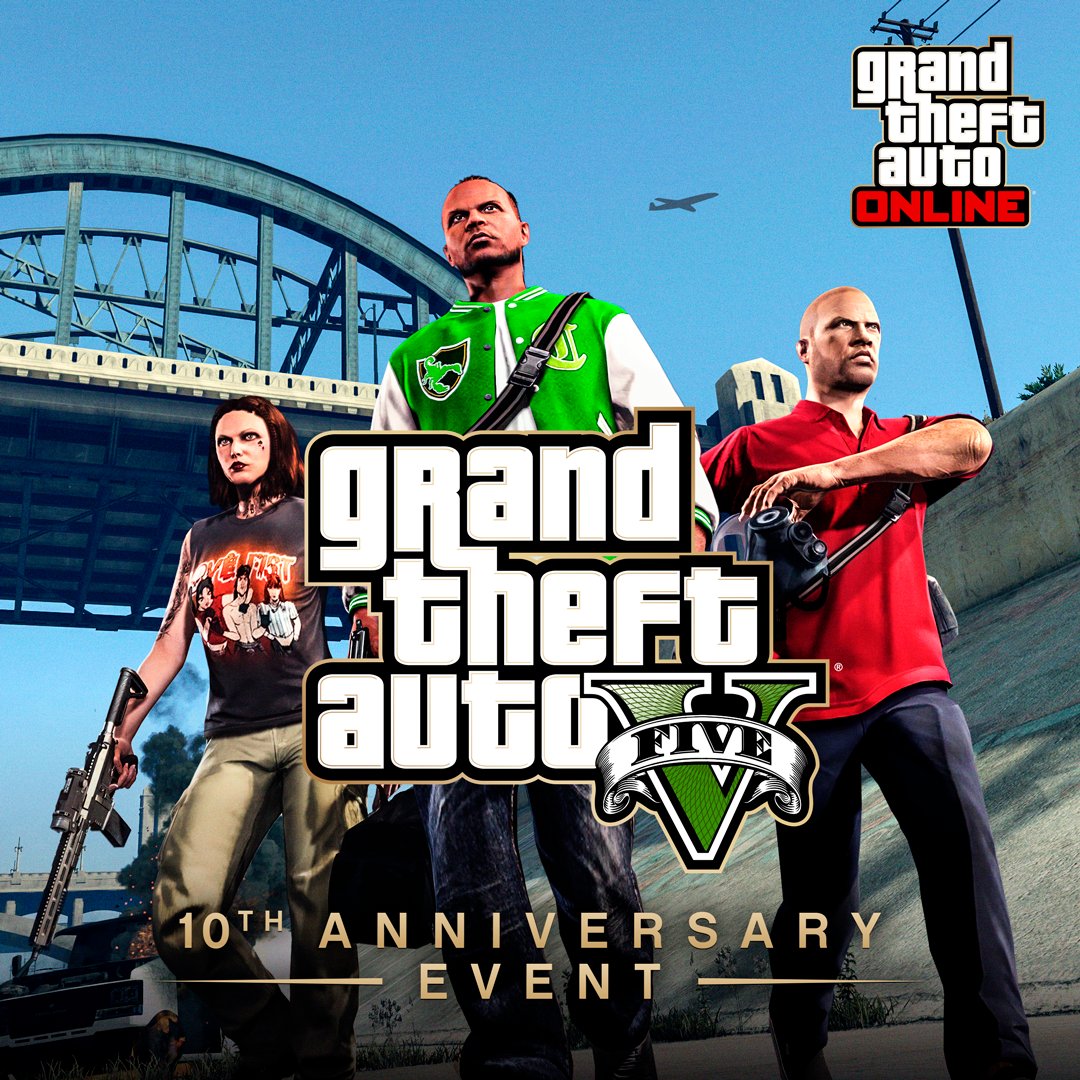 Celebrate Ten Years of Grand Theft Auto V 