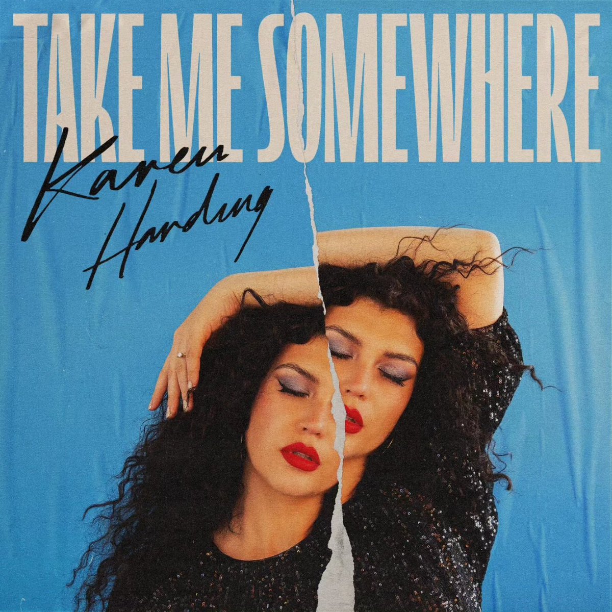 KarenHarding's tweet photo. Take me somewhere. My first album. Coming the 29th Sept. Here's a lil snippet. 
https://t.co/pgzHvuf6x8 https://t.co/CYNQTJKSWC
