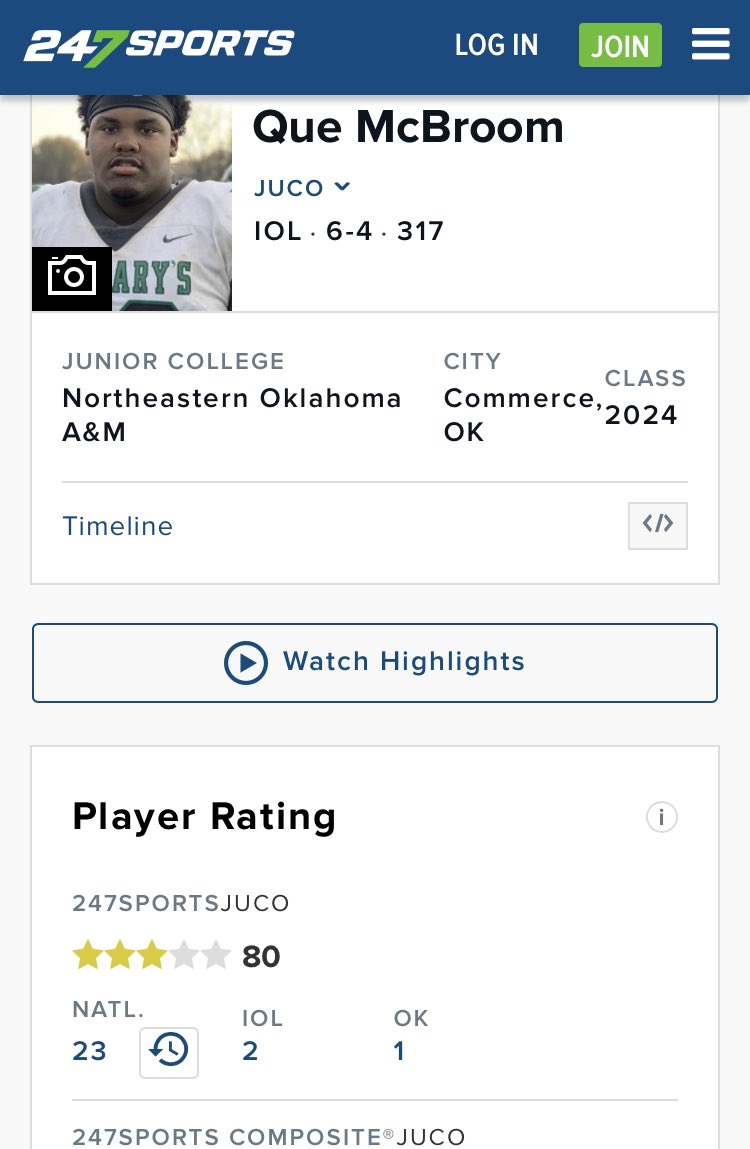 BLESSED, but this shall change, STAY TUNED!
#2 IOL in Nation
Top 23 Overall
