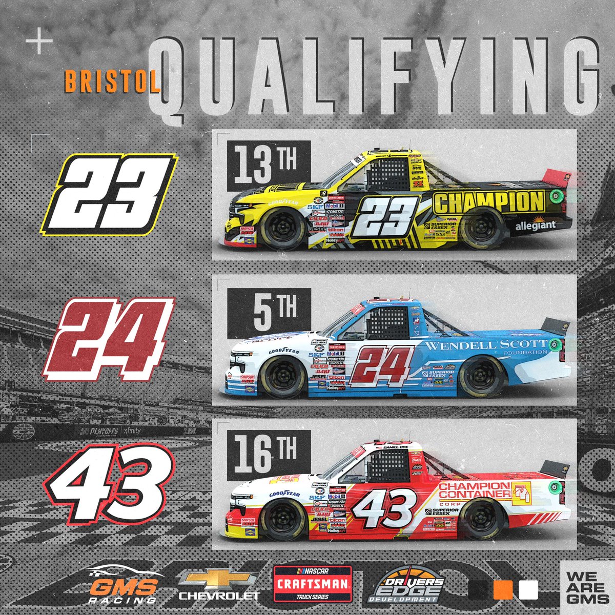 GMS Racing tweet media