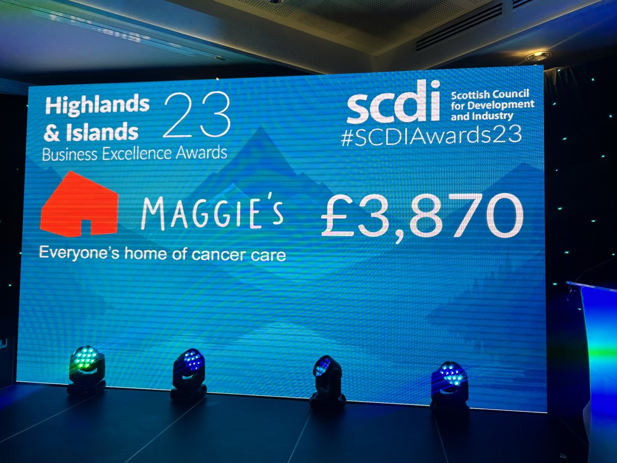 ProsperScot's tweet photo. Your kind donations have raised an incredible ยฃ3870 for @maggieshighland ๐๐๐
ย
Thanks to the generosity of @TheGlenAllachie @Johnstons_Elgin @N_T_S @FlyLoganair Bakkafrost Scotland, Highland Personal Training and Downright Gabblerย
ย
#SCDIAwards23 https://t.co/QvVheMhbkg