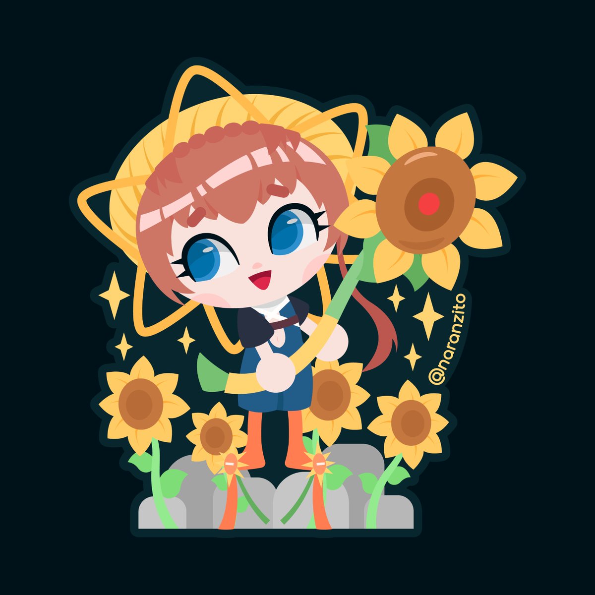 Naranzito's tweet photo. Fate Grand Order - Van Gogh.

#FateGO #FateGrandOrder #anime #manga #vectorart https://t.co/u7FecEqNS8