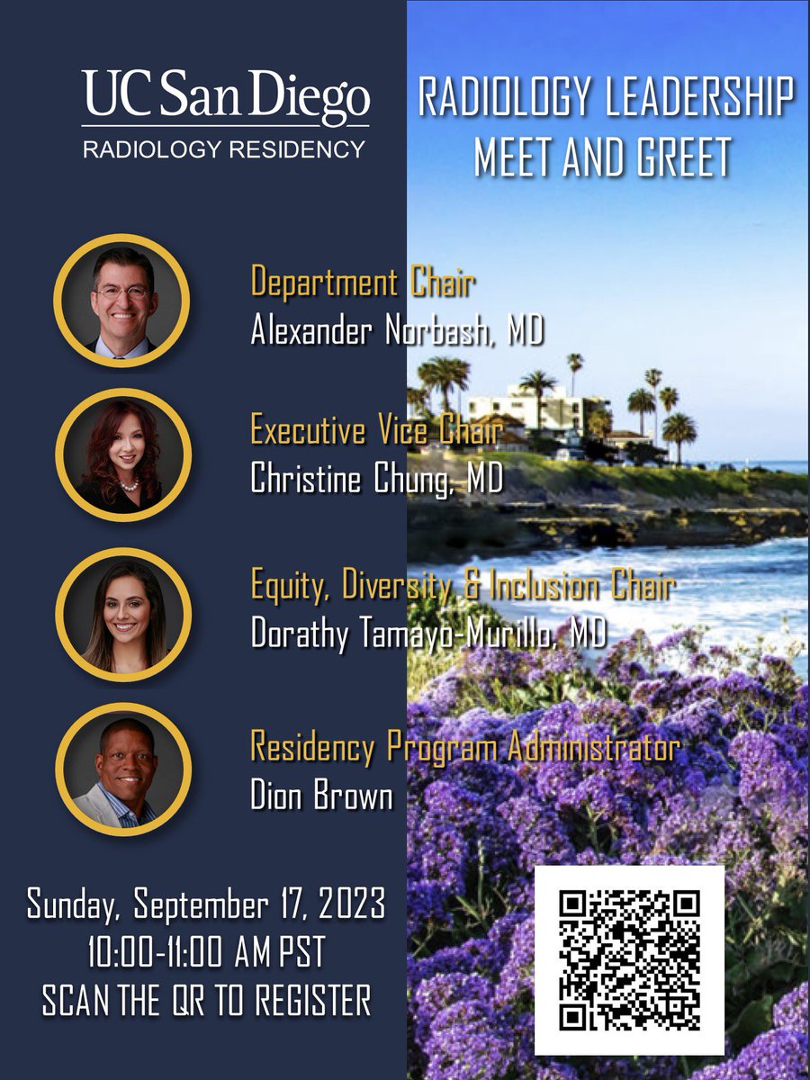 UCSDRadRes (@ucsdradres) on Twitter photo Future #radres! Learn more about our T32 and Diagnostic Radiology Residency programs this weekend, and meet some of our program leadership! Register here: docs.google.com/spreadsheets/d… #medtwitter #Match2024 #radiology #residency <a href="/ucsd_ir/">UC San Diego Interventional Radiology</a> Future #radres! Learn more about our T32 and Diagnostic Radiology Residency programs this weekend, and meet some of our program leadership! Register here: docs.google.com/spreadsheets/d… #medtwitter #Match2024 #radiology #residency <a href="/ucsd_ir/">UC San Diego Interventional Radiology</a>