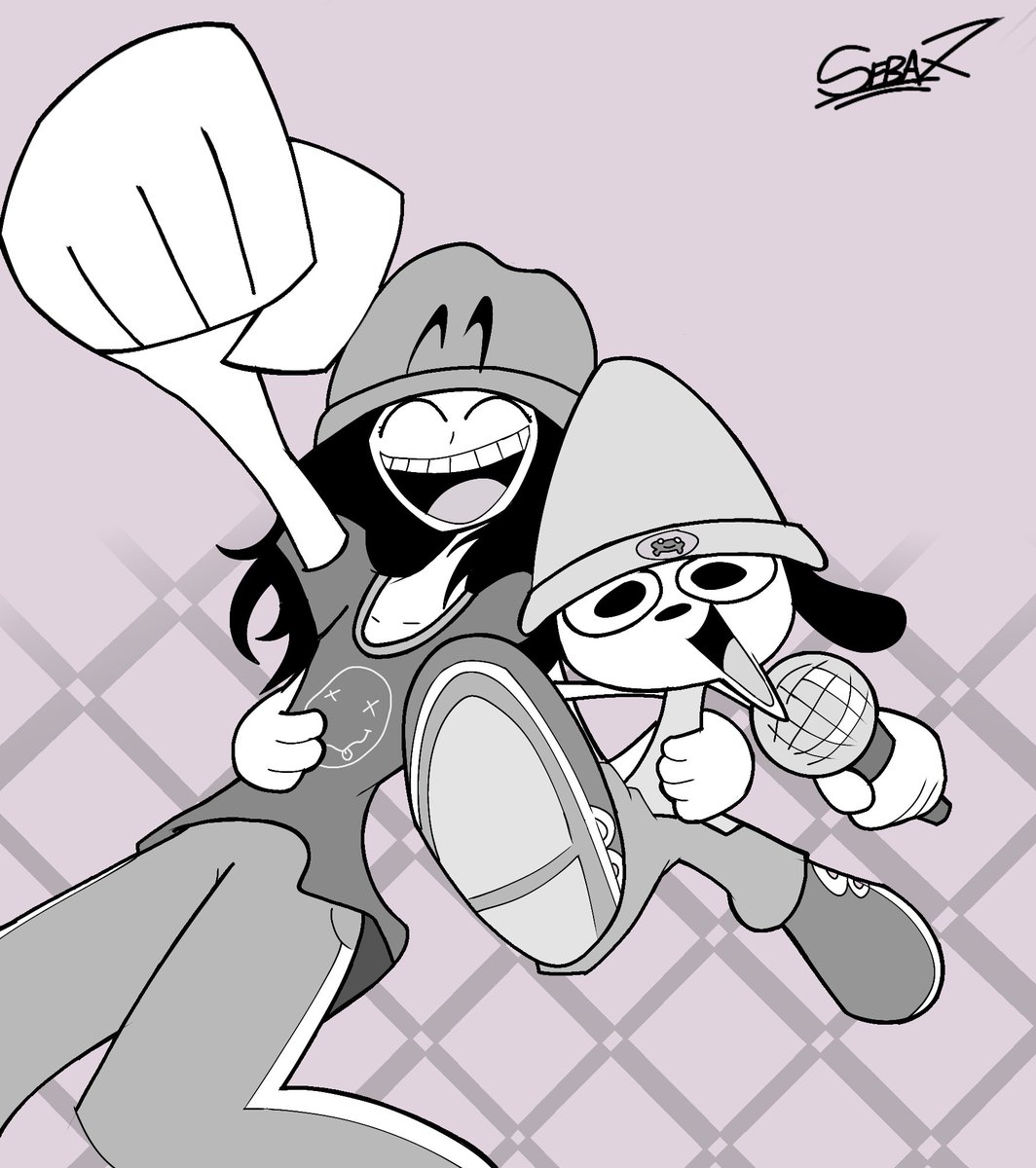 Seba7x3Seba7x's tweet photo. My animal spirit 🐶
#parappatheraper #parrapa #originalcharacter #ocart #drawing #cartoonstyle https://t.co/POobQH0NXl