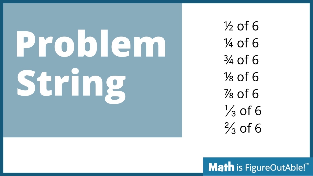 pwharris's tweet image. #TryThisTuesday

A #ProblemString building intuition to naturally lead to reasoning about fractions!

Coolest routine out there!

-Give one at a time
-Ask about thinking
-Make thinking visible
-Repeat
-Compare!

#MTBoS #ITeachMath #MathIsFigureOutAble #Elemmathchat #MSmathchat