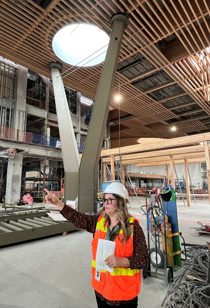 CommRubio's tweet photo. This week my staff toured #PDXNext, an ambitious expansion to make Portland International Airport more reflective of the region we love. The first phase is slated to be complete by May 2024. https://t.co/Y6yAc64Xnx
