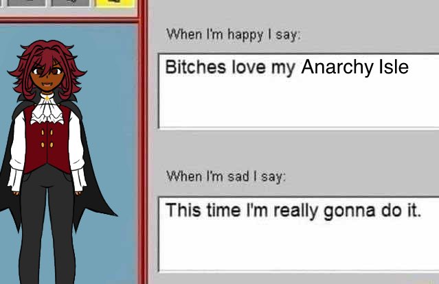 Candy_InkDemon's tweet photo. Made this in class…….. featuring my fanmade Vincent design 

#anarchyisle #AnarchyIsleOSC https://t.co/c7zzjcqHHC