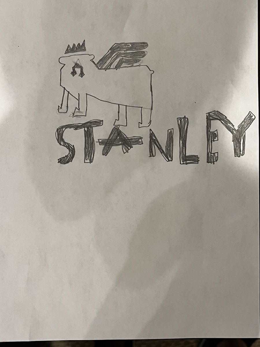 drheem's tweet photo. @StanleyBrand - how about a collab with my 8yo. He drew this yday 🙌🏽 https://t.co/1hANNj6ksy