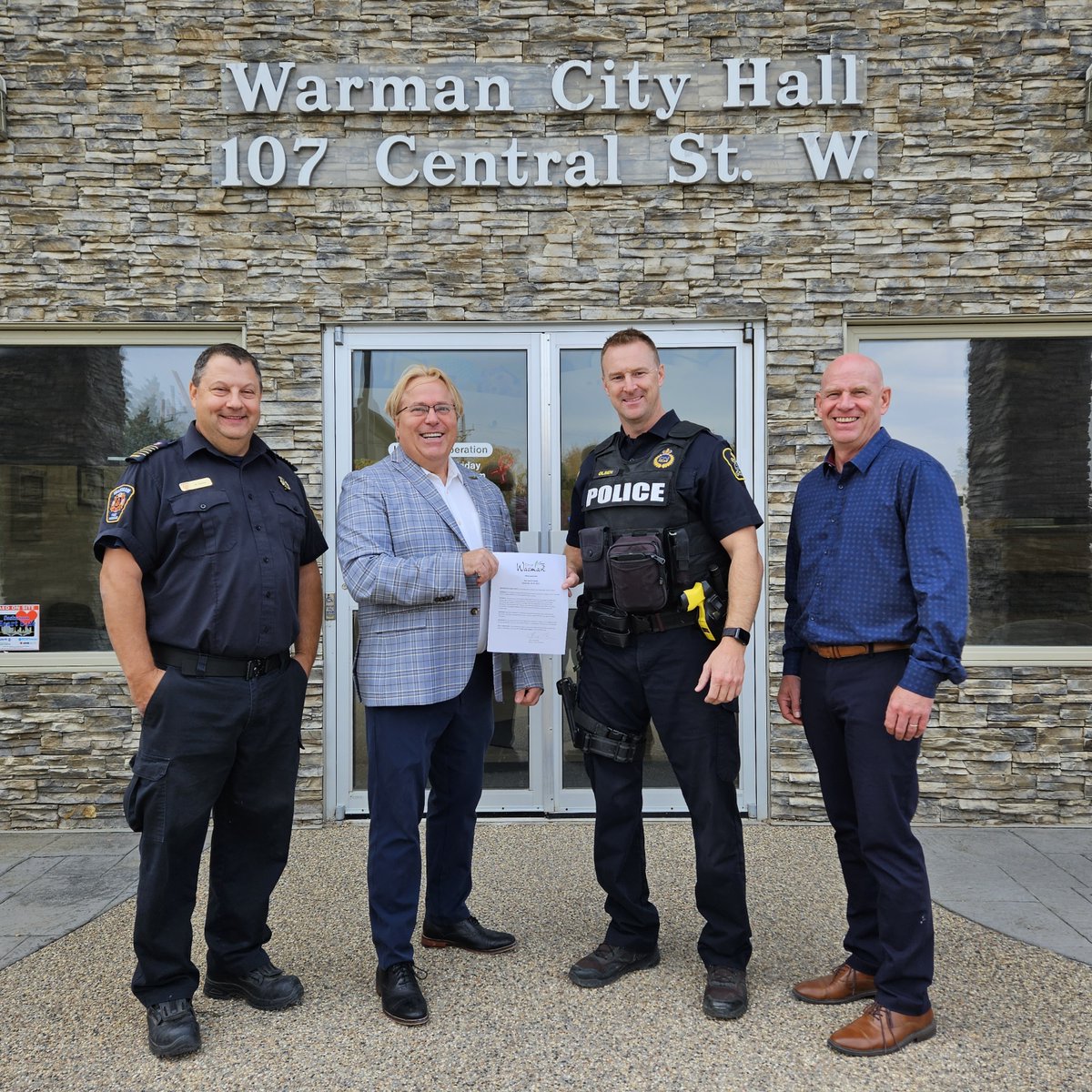 This proclamation reaffirms the City of Warman’s commitment to rail safety and the prevention of injuries or fatalities. It’s no secret the prevalence and importance of rail traffic throughout Warman’s history. Rail safety has always been a key part of this.

(cont.)