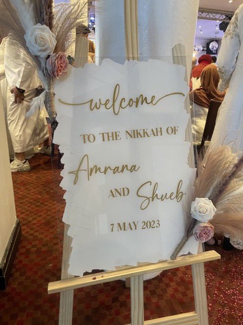 I make welcome signs 🥰🥰